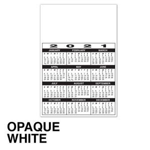 Calendar Rectangle Magnet - Full Color