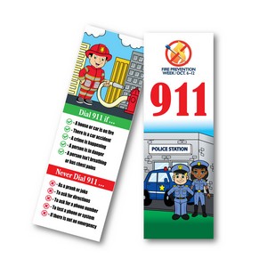 Call 911 Bookmark