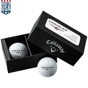 Callaway Business Card Box W/ Warbird Golf Balls