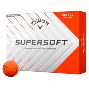 Callaway Supersoft Logo Golf Balls - 1 Dozen/1 Pole