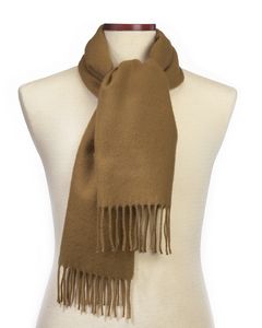 Camel Tan Acrylic Scarf