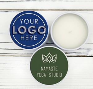 Candle Tin with Logo