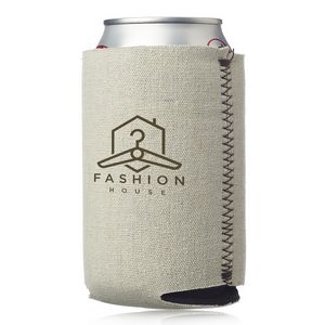 Canvas Foam Can Coolers