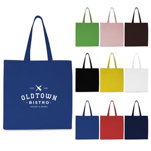 Canvas Shopper With Gusset -- Colors