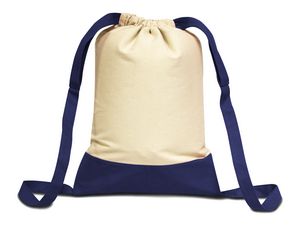 Cape Cod Cotton Drawstring Bag