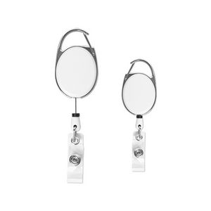 Carabiner Clip Badge Reel