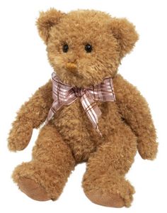 Caramel Fuzzy Teddy Bear
