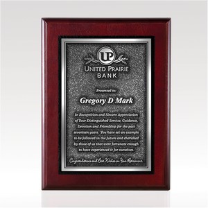 Carina Silver Relief Plaque 12x15