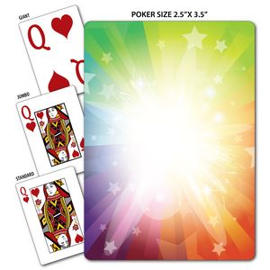 Celebration Theme Poker Size Playing Cards