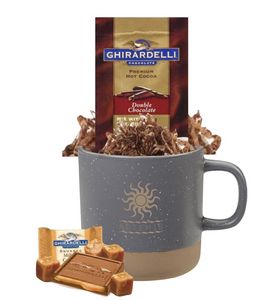 Ceramic & Clay Bottom Mug with Cocoa & Chocolate