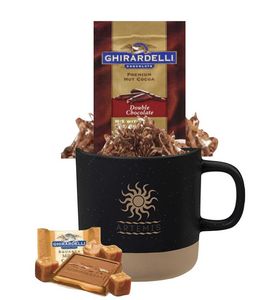 Ceramic & Clay Bottom Mug with Cocoa & Chocolate