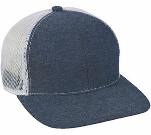 Chambray Cap w/Mesh Back