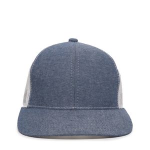 Chambray Cap w/Mesh Back