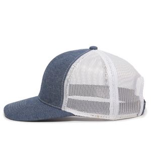 Chambray Cap w/Mesh Back
