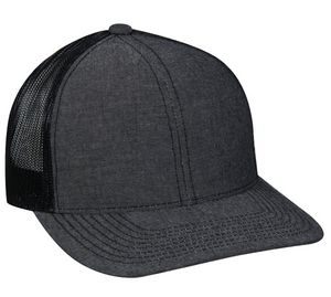 Chambray Cap w/Mesh Back