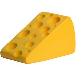 Cheese Wedge SqueeziesÂ® Stress Reliever