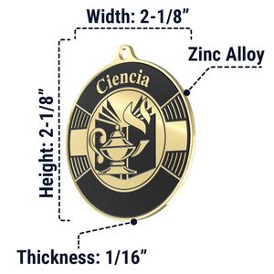 Ciencia Simucast (2-1/8") Medal
