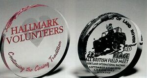 Circle Paperweight Award (4"x3/4")