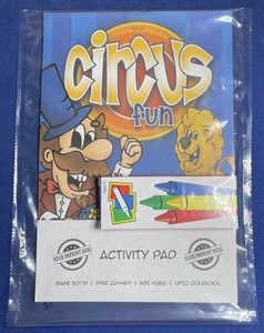 Circus Fun Activity Pad Fun Pack