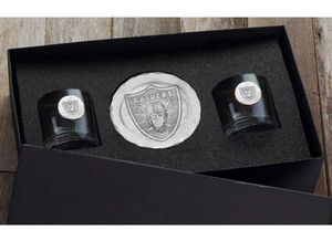 Classic 2-Piece Rocks Glass and Coaster Set