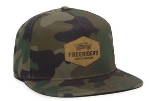 Classic 5 Panel Cap w/Snap Back