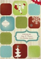Classic-Vintage Chic Holiday Greeting Card