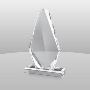 Clear Pinnacle Award I (8 1/4"x5"x2")