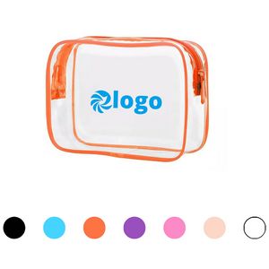 Clear Single-Layer Toiletry Bag