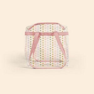 Clear Vinyl Tote w/Zipper