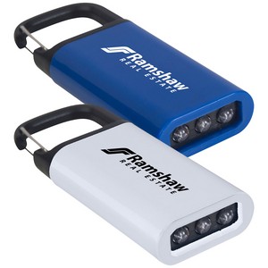 Clip On Pull-Apart Plastic Flashlight