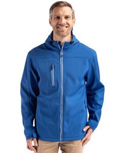 Clique Telemark Eco Stretch Softshell Full Zip Mens Hooded Jacket
