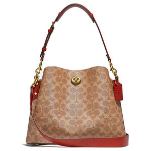 Coach Willow Sig Canvas Shoulder Bag