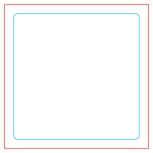 CoasterStone Square Absorbent Stone Coaster - Single (4 1/4"x4 1/4")-Bulk