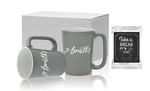 Coffee or Cocoa Break Mug Set