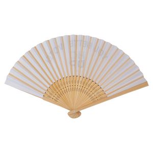 Collapsible Summer Paper Hand Fan MOQ100