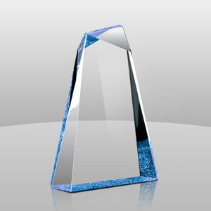 Color Etched Pinnacle Award III (8"x5"x1 1/4")