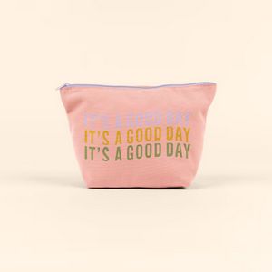 Colored Canvas Tweedle Dum Pouch