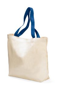 Colored Handle Tote - Royal Blue
