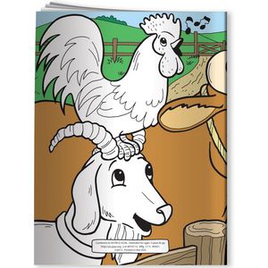 Coloring Book - Barnyard Animals