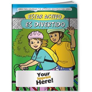 Coloring Book - Fitness is Fun (Spanish)