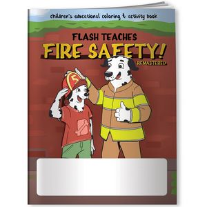 Coloring Book - Flash Teaches Fire Safety! (Remastered)