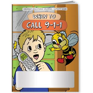 Coloring Book - When to Call 9-1-1