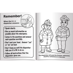 Coloring Book - When to Call 9-1-1
