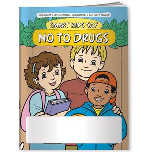 Combo Pack - CB1007 Coloring Book & 4-Pack of Crayons in a Poly Bag