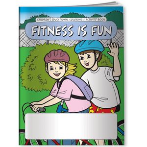 Combo Pack - CB1008 Coloring Book & 4-Pack of Crayons in a Poly Bag