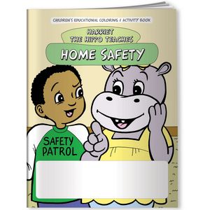 Combo Pack - CB1013 Coloring Book & 4-Pack of Crayons in a Poly Bag