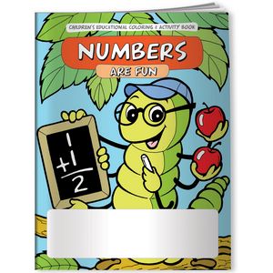 Combo Pack - CB1015 Coloring Book & 4-Pack of Crayons (Imprinted) in a Poly Bag