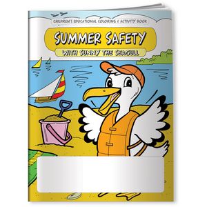 Combo Pack - CB1020 Coloring Book & 4-Pack of Crayons in a Poly Bag