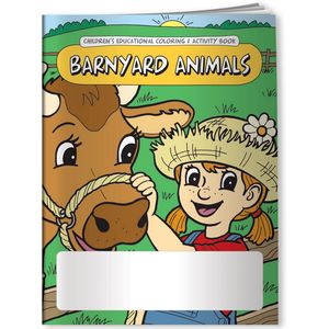 Combo Pack - CB1031 Coloring Book & 4-Pack of Crayons in a Poly Bag