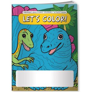 Combo Pack - CB1036 Coloring Book & 4-Pack of Crayons in a Poly Bag